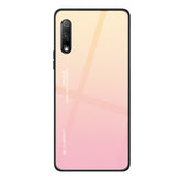 Estuche de vidrio con degradado de color para Galaxy M10, Galaxy M20, Galaxy M30 y Galaxy Note 9